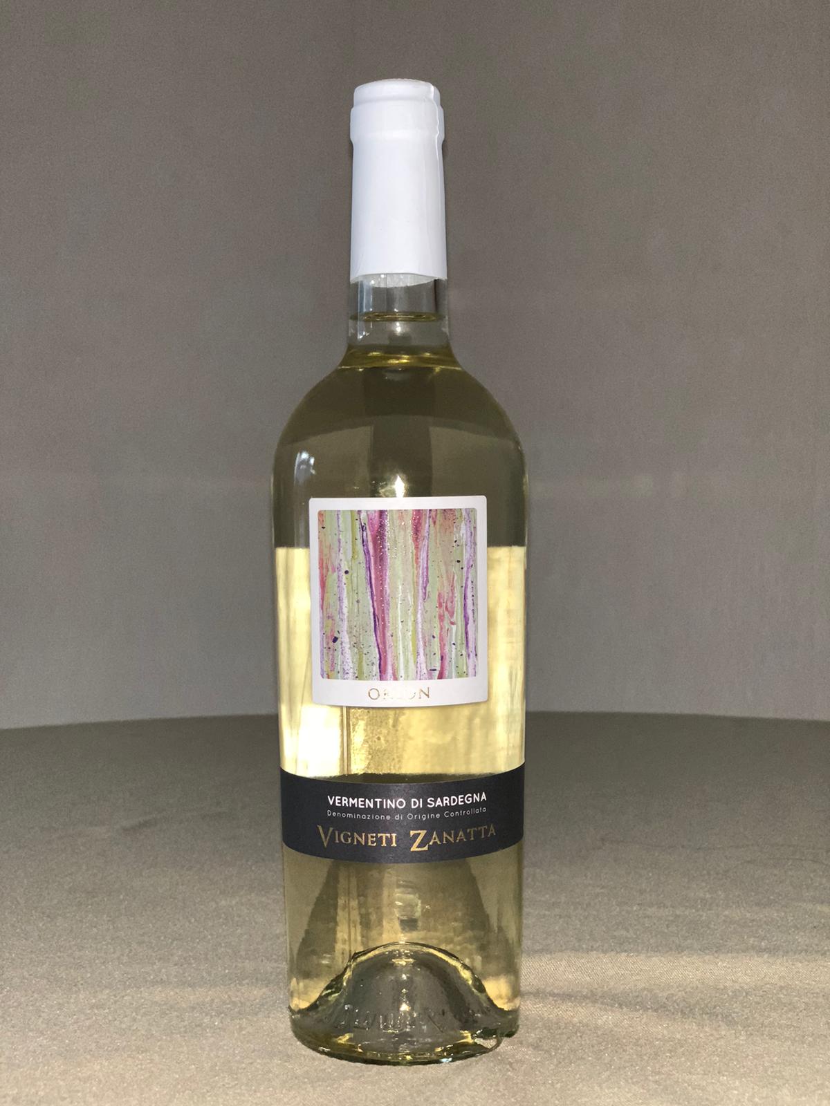 orion Vin blanc domaine zanatta Sardaigne