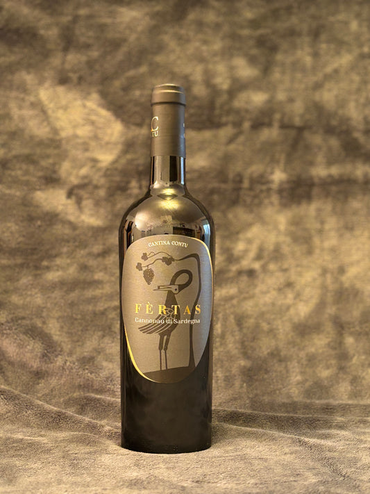 Vin rouge sarde domaine CONTU FERTAS