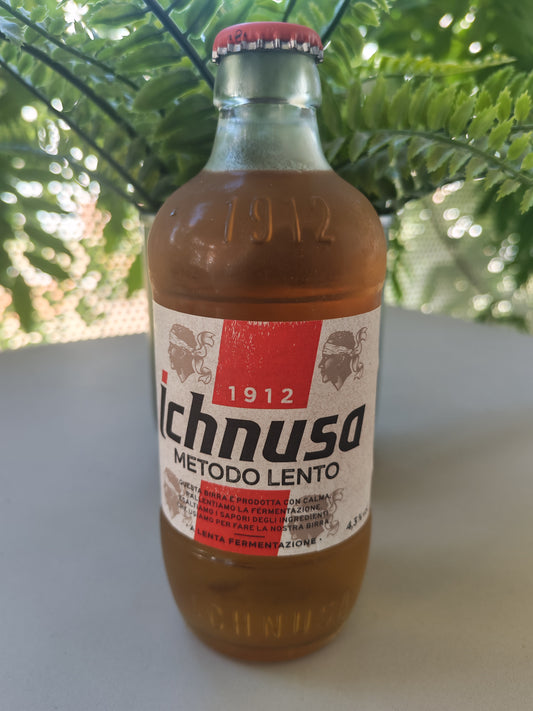 Bière ICHNUSA METODO LENTO ( 24x0,33cl ) 4,3 % d'alcool