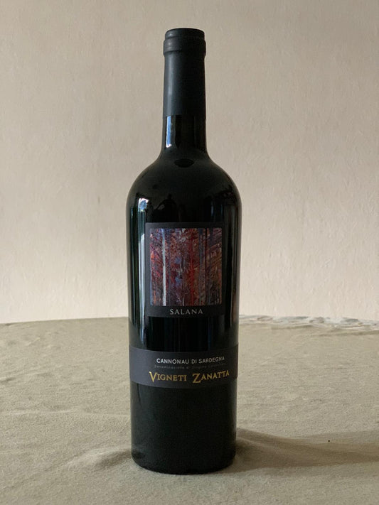 Canonau Salana vin rouge domaine zanatta Sardaigne